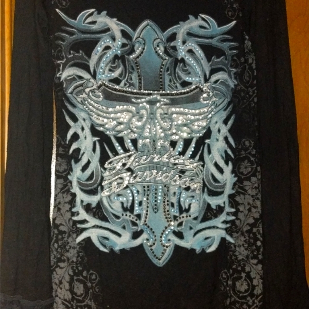 Bling Harley-Davidson top